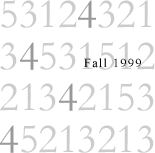 Issue 4 :: Fall 1999